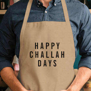 Happy Challah Days Cute Hanukkah Standard Apron