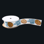 Happy Challah Days Hanukkah Chanukah Bread Holiday Satin Ribbon<br><div class="desc">Features an original marker illustration of a loaf of braided challah bread, with HAPPY CHALLAH DAYS in a fun font. Great for Hanukkah gift-giving! Matching gift bags, tissue, gift tags, and gift wrap available. This illustration is also available on other products. Don't see what you're looking for? Need help with...</div>