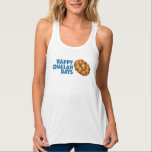 Happy Challah Days Hanukkah Chanukah Funny Holiday Tank Top<br><div class="desc">Tank top features an original marker illustration of a loaf of braided challah bread,  with HAPPY CHALLAH DAYS in a fun font. Perfect for Hanukkah holiday celebrations!

Don't see what you're looking for? Need help with customisation? Click "contact this designer" to have something created just for you!</div>