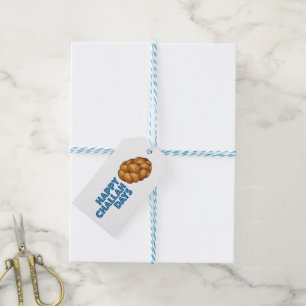 Happy Challah Days Hanukkah Chanukah Holiday Gift Tags