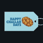 Happy Challah Days Hanukkah Chanukah Holiday Gift Tags<br><div class="desc">Gift tag features an original marker illustration of a loaf of challah bread, with HAPPY CHALLAH DAYS in a fun font. Great for Hanukkah gift-giving! This illustration is also available on other products. Don't see what you're looking for? Need help with customisation? Contact Rebecca to have something designed just for...</div>