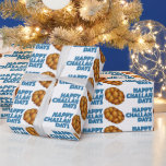 Happy Challah Days Hanukkah Chanukah Holiday Wrapping Paper<br><div class="desc">Features an original marker illustration of a loaf of braided challah bread, with HAPPY CHALLAH DAYS in a fun font. Great for Hanukkah gift-giving! Matching gift bags, tissue, ribbon, and gift tags available. This illustration is also available on other products. Don't see what you're looking for? Need help with customisation?...</div>