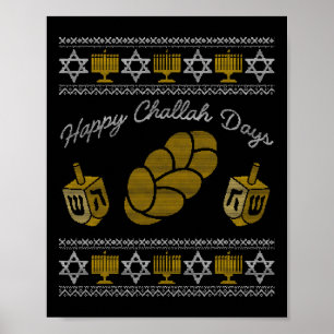 Happy Challah Days Poster
