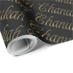 Happy Chanukah Hanukkah Lamp Menorah Lights Candle Wrapping Paper<br><div class="desc">Happy Chanukah Hanukkah Lamp Menorah Lights Candles Chanukah Festival of Lights Gift Wrapping Paper</div>