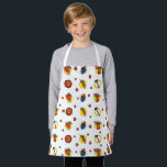 Happy Chanukah Judah Maccabee Pattern Apron<br><div class="desc">Happy Chanukah, Judah Maccabee Patterned Apron. Personalise by deleting text and adding your own. Use your favourite font style, colour, and size. Be sure to choose size and strap colour. All design elements can be transferred to other Zazzle products and edited. Happy Hanukkah! Thanks for stopping by. Much appreciated! Size:...</div>