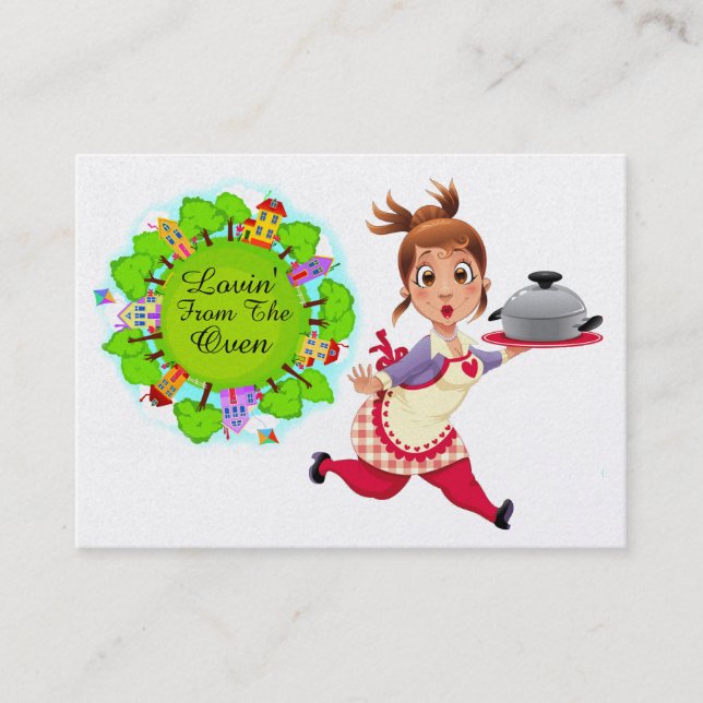 Happy Chef-Caterer-Mum-From Your Kitchen Card (Front)