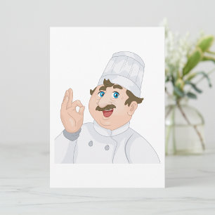 Happy Chef Invitations
