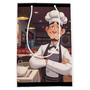 Happy Chef Medium Gift Bag