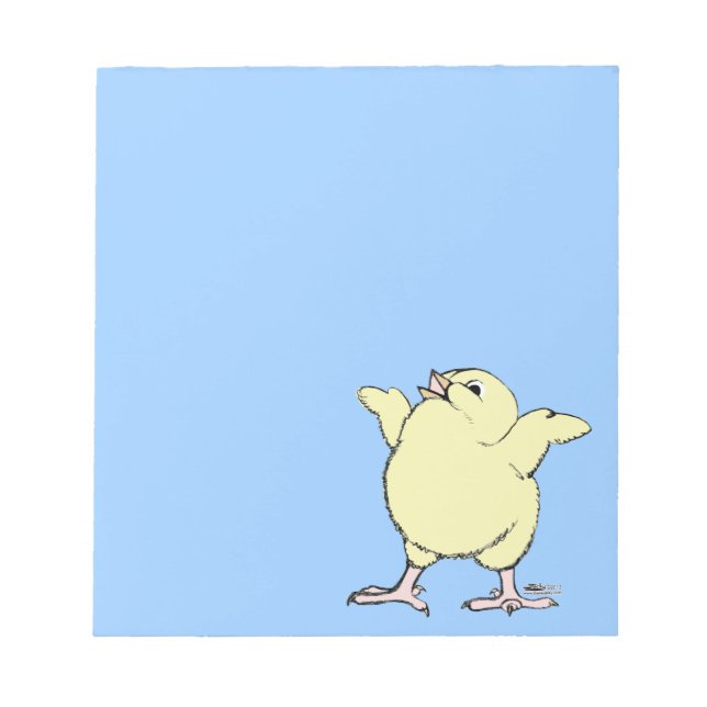 Happy Chick Notepad (Front)