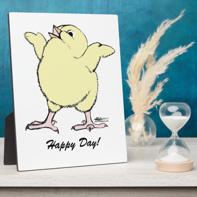 Happy Chick Plaque (Side)