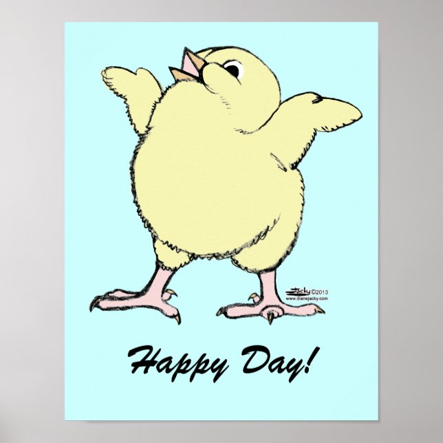 Happy Chick Poster (Front)