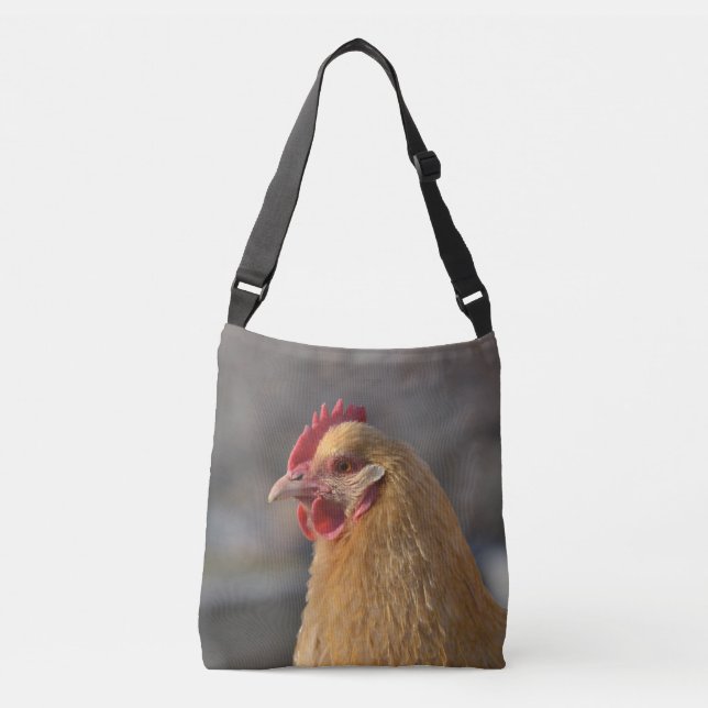 Happy Chicken Crossbody Bag (Front)
