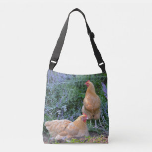 Happy Chickens Crossbody Bag