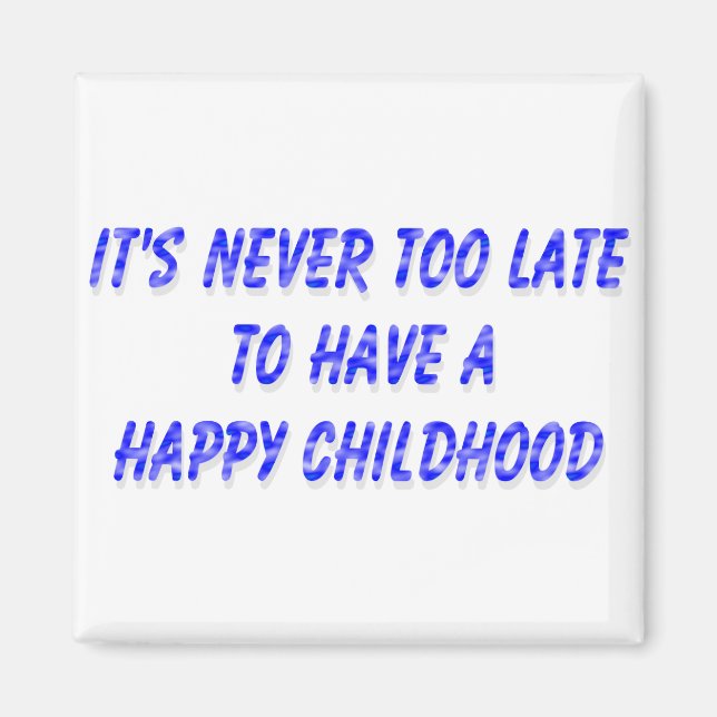HAPPY CHILDHOOD MAGNET (Front)