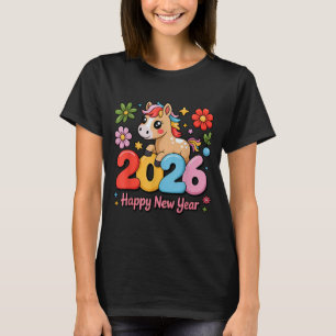 Happy Chinese Lunar New Year 2026 Year Of The Fire T-Shirt