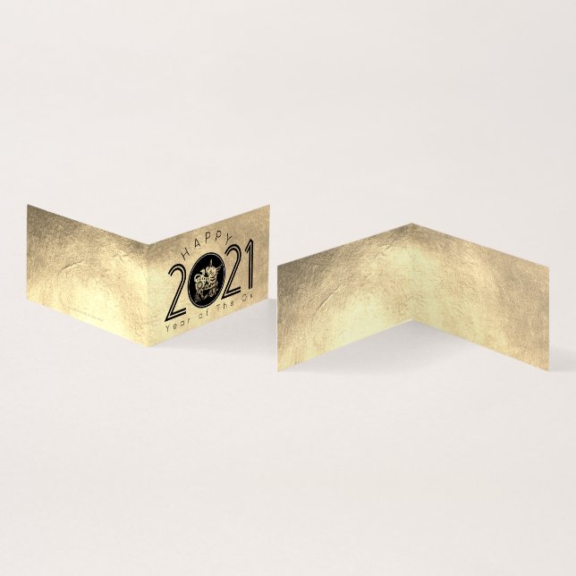 Happy Chinese Metal Ox New Year 2021 pack FC (Inside and Outside)