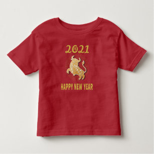 Happy Chinese New Year 2021 Toddler T-Shirt