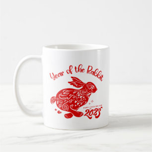 Happy Chinese New Year 2023, Year of the Rabbit Coffee Mug