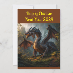 Happy Chinese New Year 2024 Holiday Card