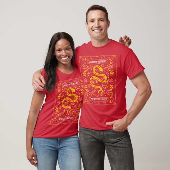 Happy Chinese New Year 2025 T-Shirt (Unisex)