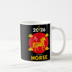 Happy Chinese New Year 2026 Year Of The Horse  Coffee Mug