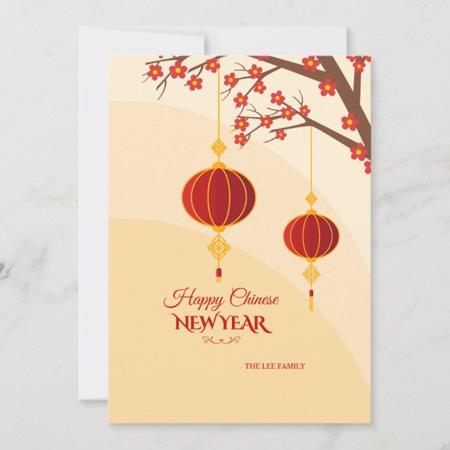 Happy Chinese New Year Card (Front)