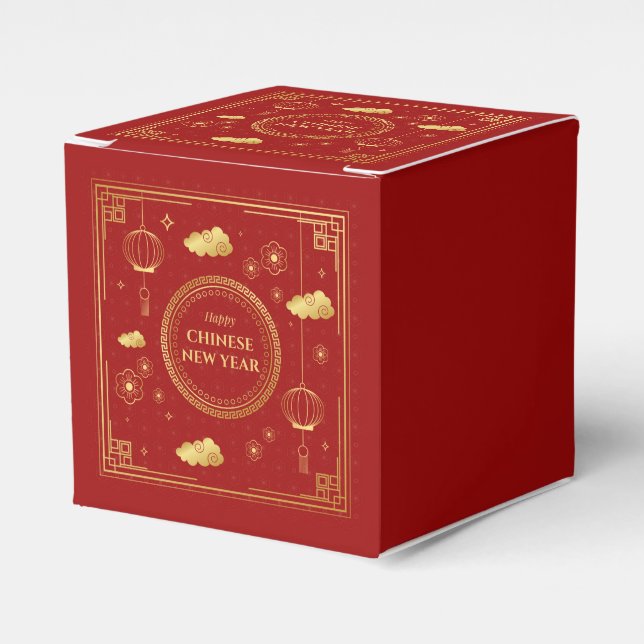 Happy Chinese New Year Favour Box (Front Side)