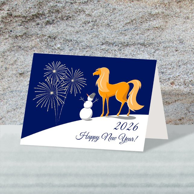 Happy Chinese New Year of the Fire Horse 2026 Card (Creator Uploaded)