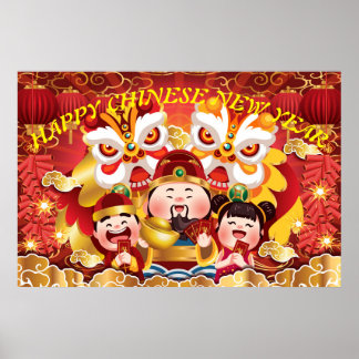 HAPPY CHINESE NEW YEAR  POSTER