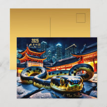 Happy Chinese New Year Snake 2025 HPostC