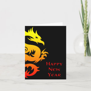 happy chinese new year : year of the dragon 2012 holiday card