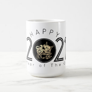 Happy Chinese Ox New Year 2021 L Mug