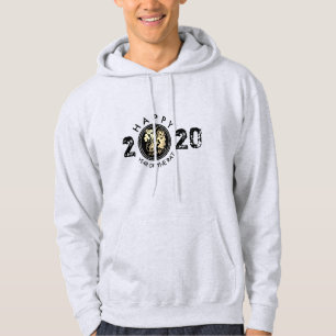 Happy Chinese Rat New Year 2020 Men Hoodie 3