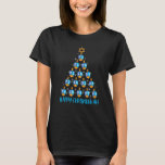 Happy Chrismukkah Dreidel Christmas Tree Hanukkah  T-Shirt<br><div class="desc">Happy Chrismukkah Dreidel Christmas Tree Hanukkah Pajama.</div>