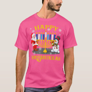 Happy Chrismukkah Funny Hanukkah Christmas Jewis G T-Shirt