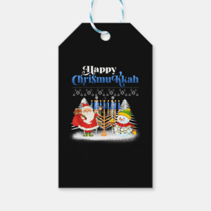 Happy Chrismukkah Funny Hanukkah Christmas Jewis Gift Tags