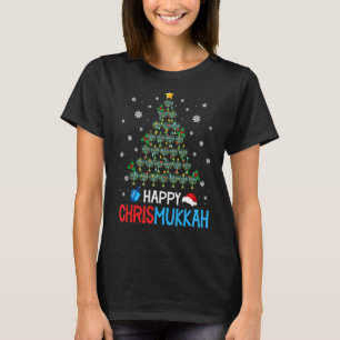 Happy Chrismukkah  Hanukkah Christmas Jewish Xmas  T-Shirt