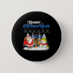 Happy Chrismukkah Jewish Christmas Hanukkah 6 Cm Round Badge<br><div class="desc">Santa Christmas Boys Kids Youth Men. Funny Humor graphic tee costume for those who believe in Santa Claus,  love Deer,  Reindeer,  Elf,  Elves,  singing songs,  party decorations,  tree,  hat,  socks This Christmas tee with Graphic is great Christmas gift</div>