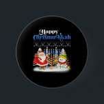 Happy Chrismukkah Jewish Christmas Hanukkah 6 Cm Round Badge<br><div class="desc">Santa Christmas Boys Kids Youth Men. Funny Humor graphic tee costume for those who believe in Santa Claus,  love Deer,  Reindeer,  Elf,  Elves,  singing songs,  party decorations,  tree,  hat,  socks This Christmas tee with Graphic is great Christmas gift</div>