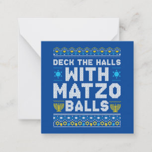 Happy Chrismukkah Jewish Christmas Hanukkah Card