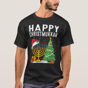 Happy Chrismukkah Jewish Christmas Hanukkah Holida T-Shirt