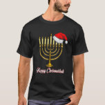 Happy Chrismukkah Jewish Christmas Hanukkah Holida T-Shirt<br><div class="desc">Happy Chrismukkah Jewish Christmas Hanukkah Holiday Chanukah T Shirt</div>