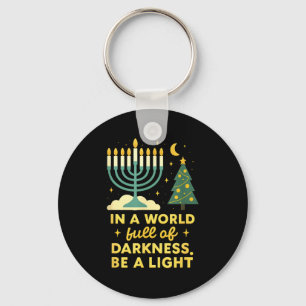 Happy Chrismukkah Merry Christmas Happy Chanukah J Key Ring