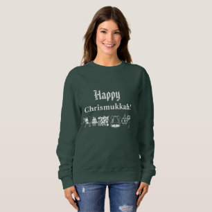 Happy Chrismukkah with pictorials Sweatshirt