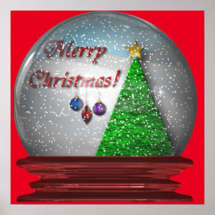 HAPPY CHRISTMAS AND GOOD YEAR POSTER