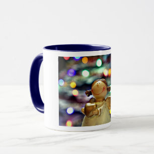 Happy Christmas Angel Beverage Mug