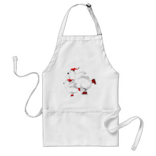 Happy Christmas Bears Family Apron