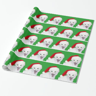 Happy Christmas cat Wrapping Paper