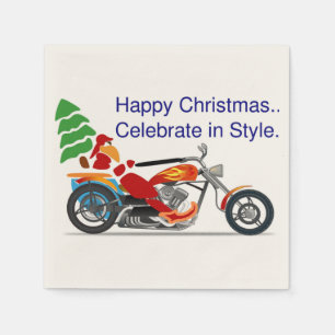 HAPPY CHRISTMAS, CELEBRATE IN STYLE NAPKIN