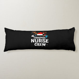 Happy Christmas Christmas Nurse Crew Body Cushion